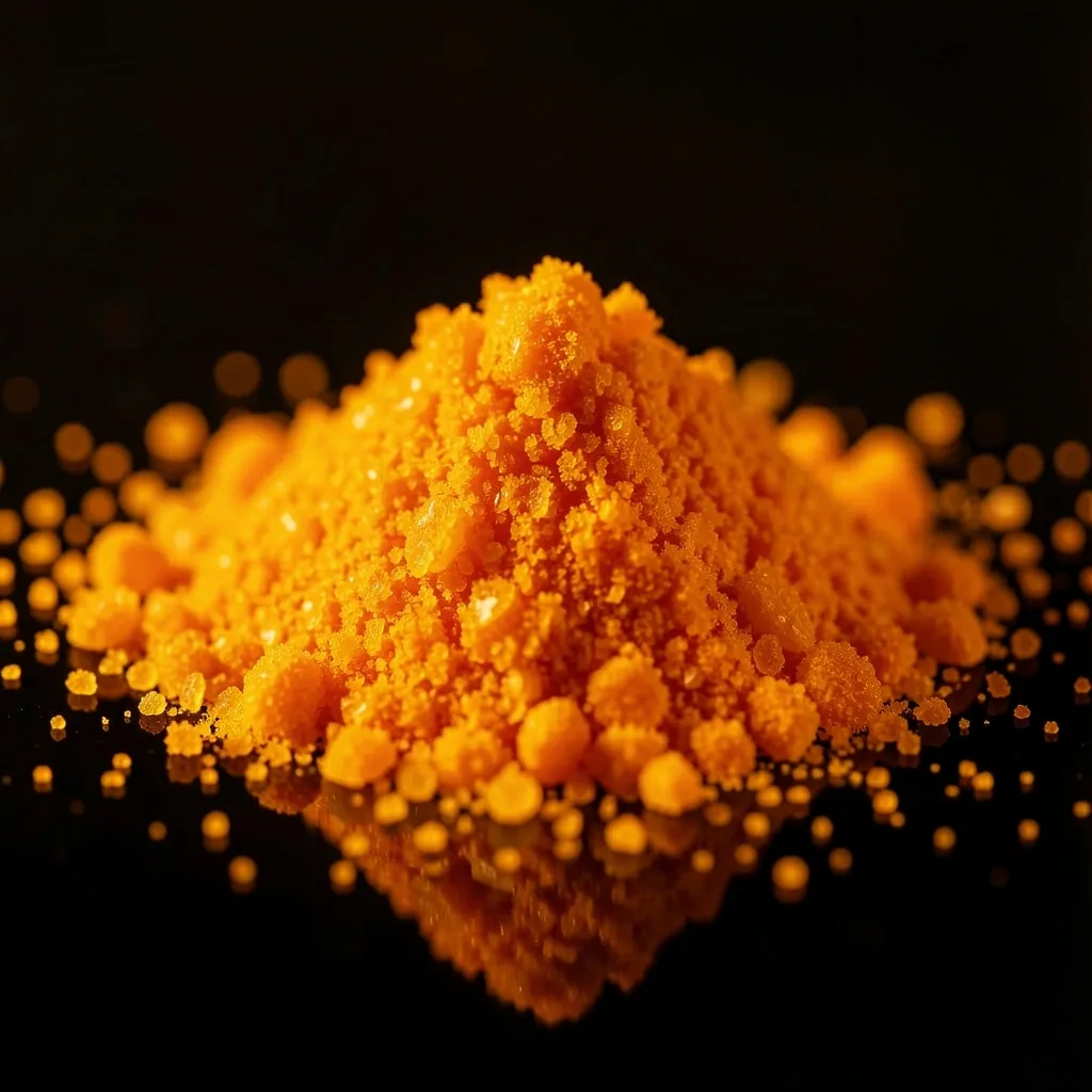 Crystalline supplement powder