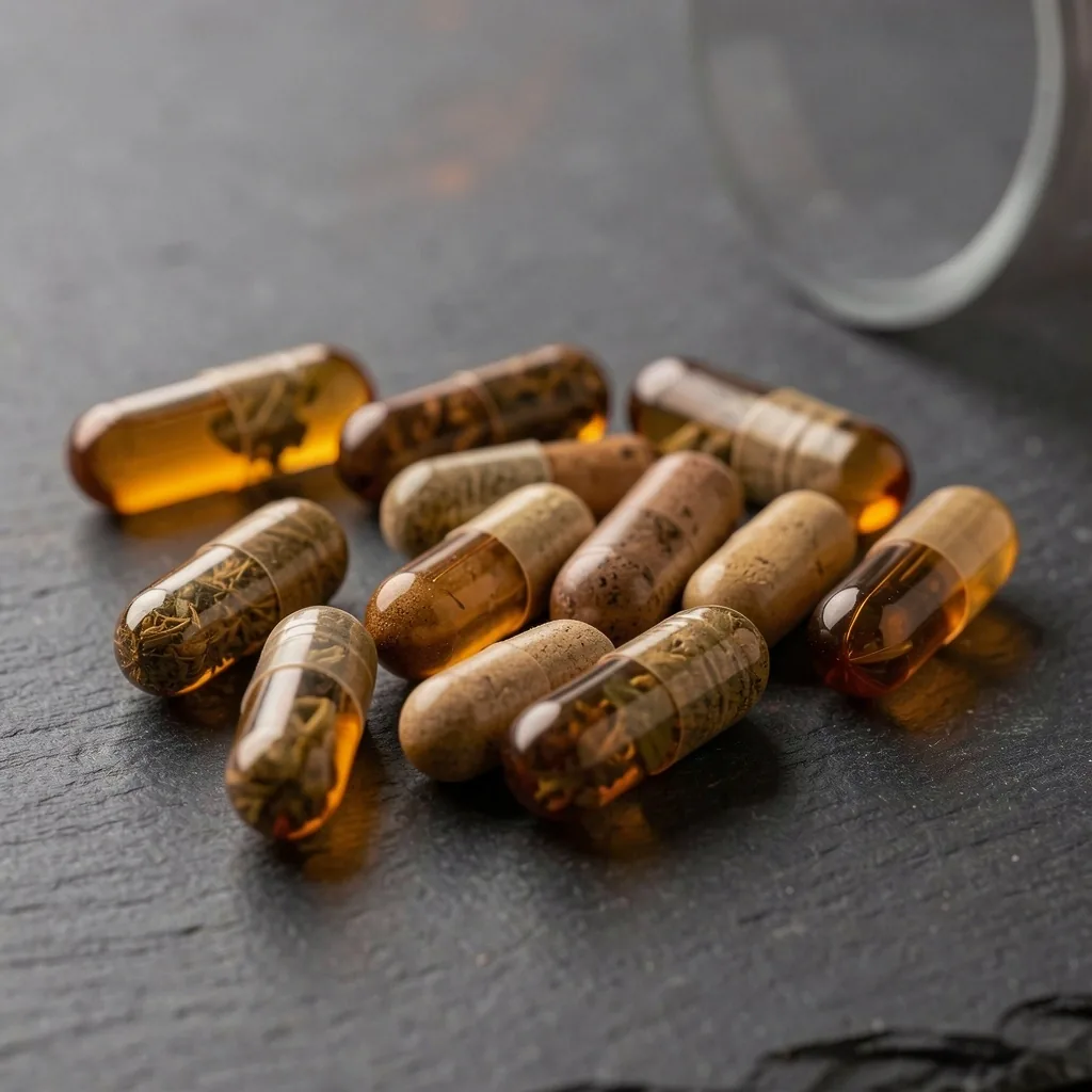 Natural wellness capsules