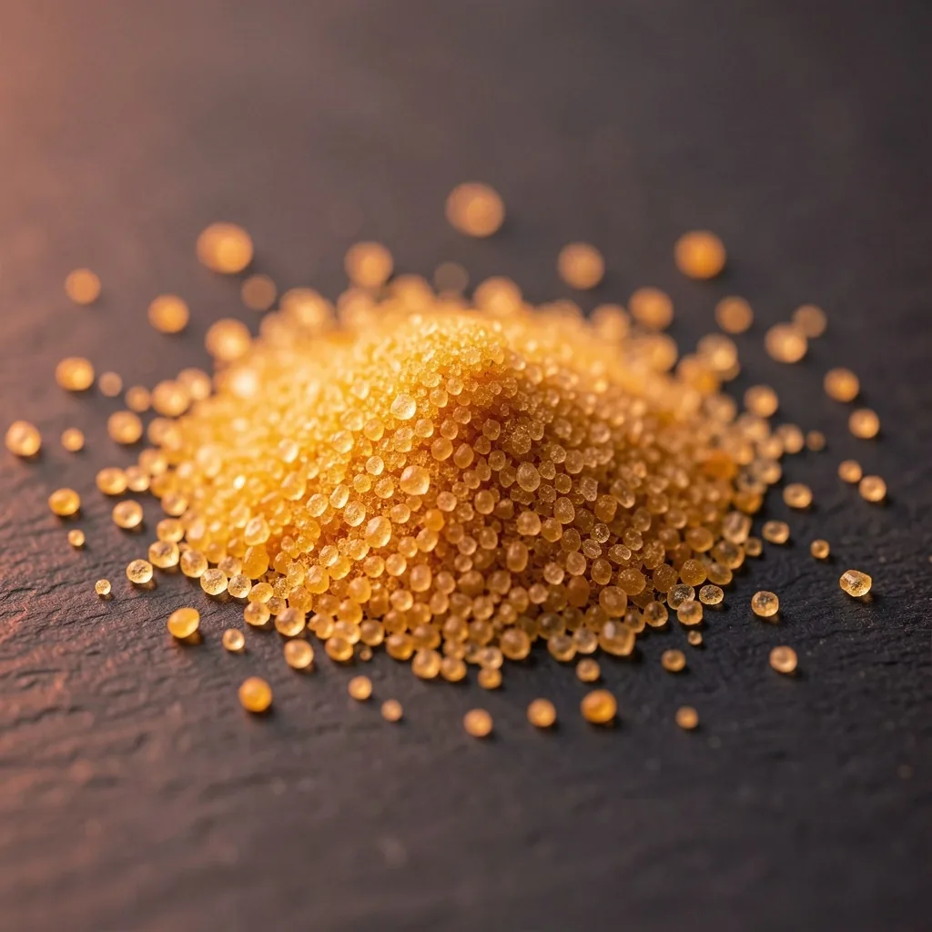 Vitamin powder crystals