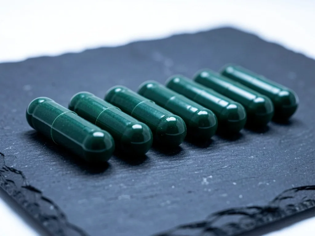 Green longevity formula capsules
