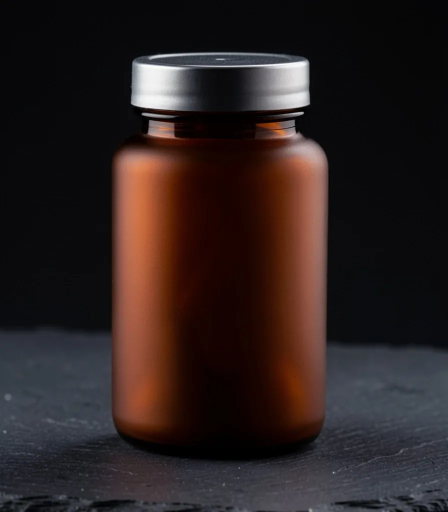 Opaque sealed supplement bottle for shelf stability